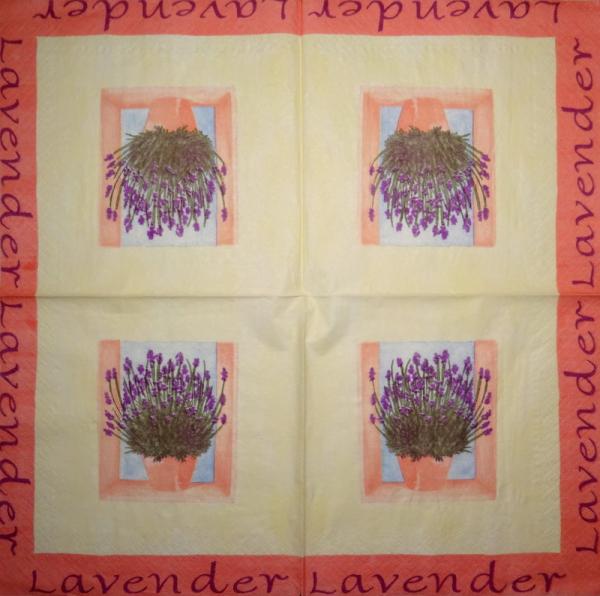 LAV-114 Lavendel - 3-lagig (peach)